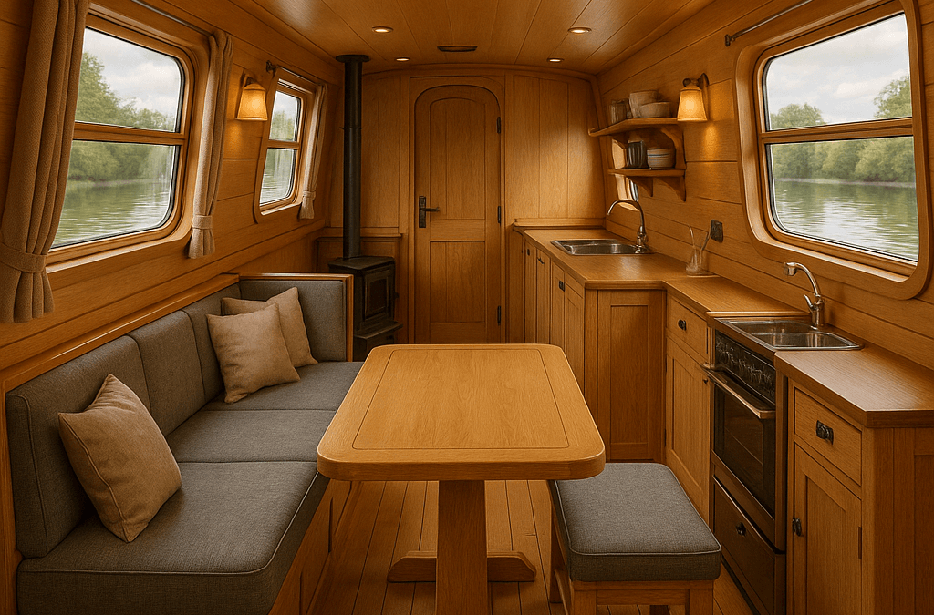 narrowboat interior design ideas