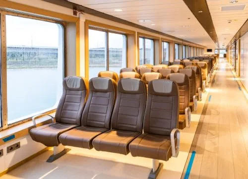 Accomar professional marine interior outfitting and high-quality cabin design for BASTO ELECTRIC