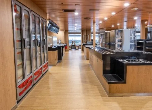 Accomar professional marine interior outfitting and high-quality cabin design for BASTO ELECTRIC