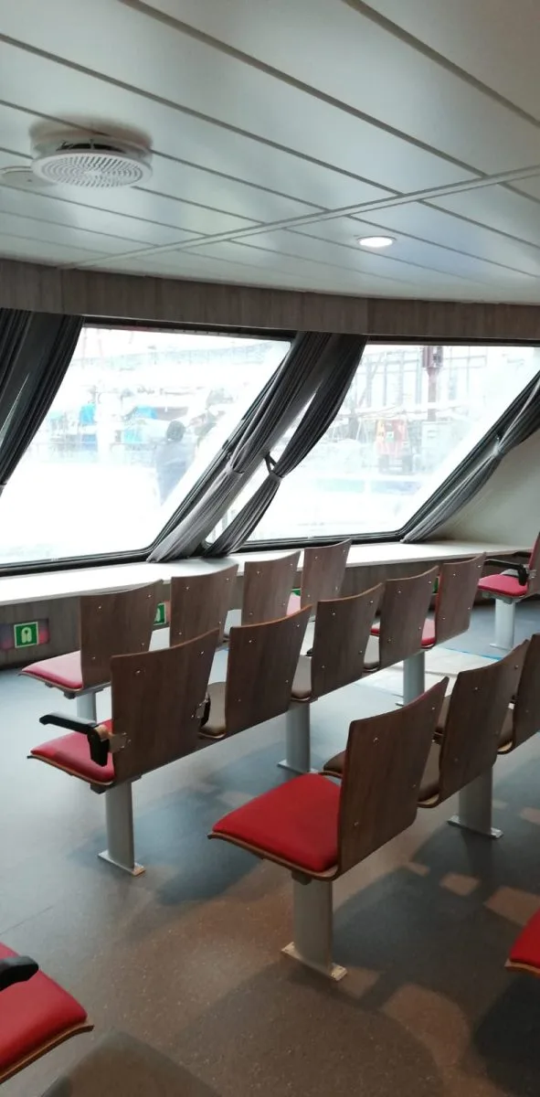 Accomar professional marine interior outfitting and high-quality cabin design for FLOROY