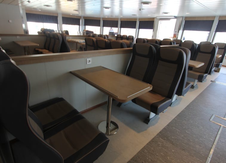 Accomar professional marine interior outfitting and high-quality cabin design for HEILHORN