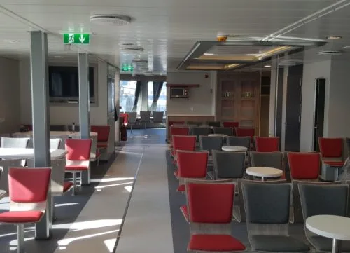 Accomar professional marine interior outfitting and high-quality cabin design for HILLEFJORD