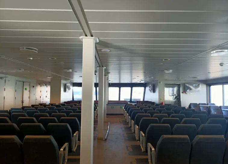Accomar professional marine interior outfitting and high-quality cabin design for OMBO