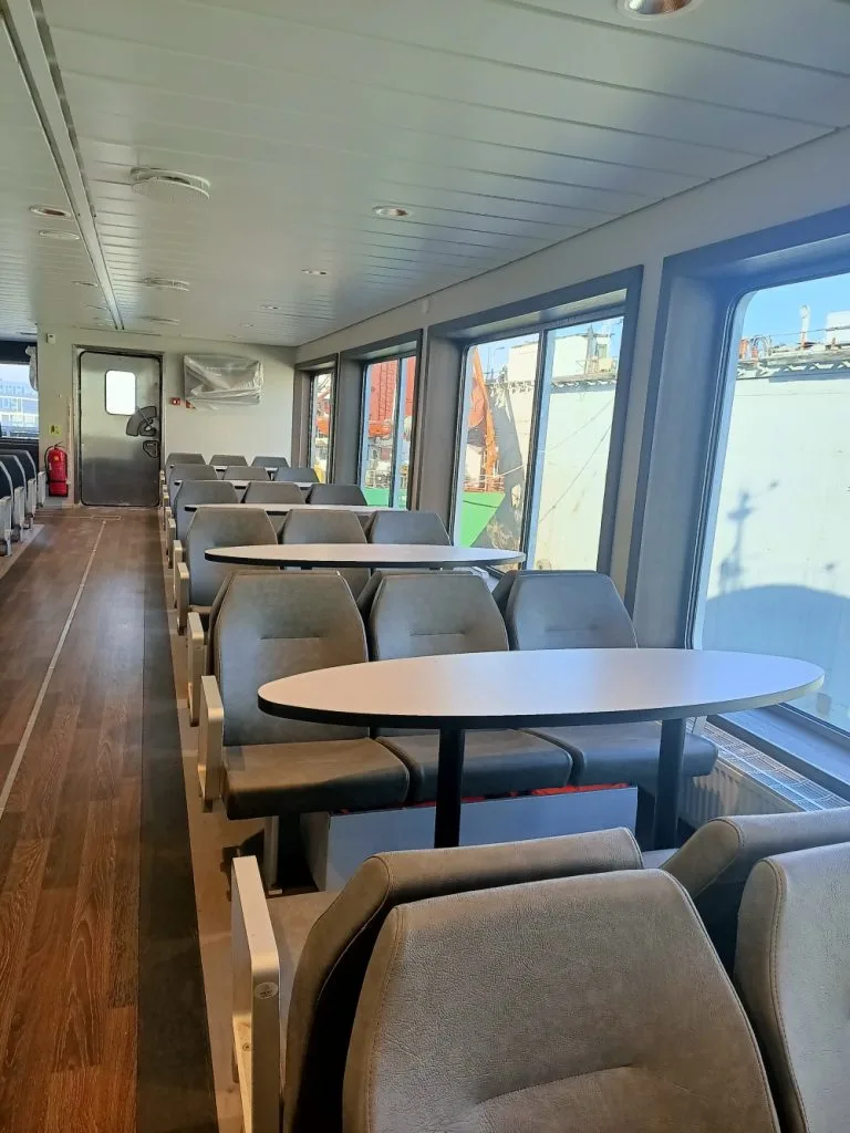 Accomar professional marine interior outfitting and high-quality cabin design for OMBO