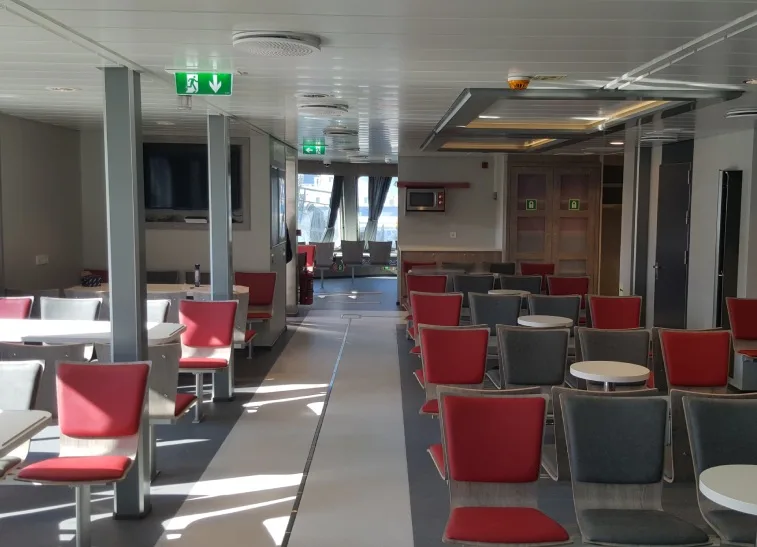 Accomar professional marine interior outfitting and high-quality cabin design for SILDEFJORD