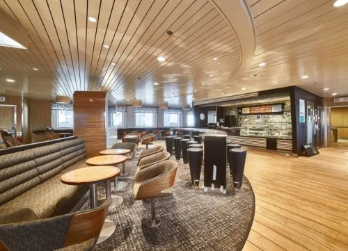 Accomar high-quality marine interior outfitting and modern cabin design for Stena Baltica