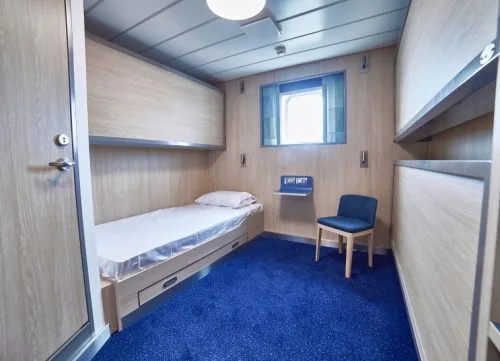 Premium maritime furniture solutions and professional interior finishing for Stena Baltica by Accomar