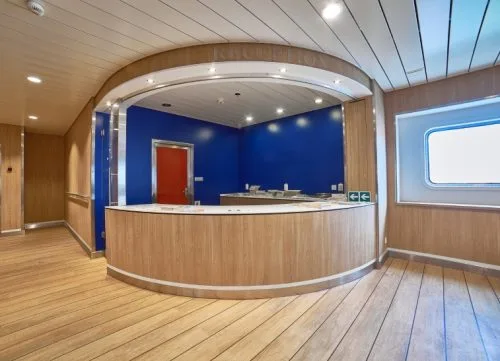 Accomar maritime interior project showcase for Stena Baltica vessel