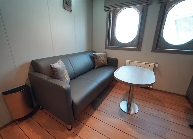 Accomar professional marine interior outfitting and high-quality cabin design for Atlantic