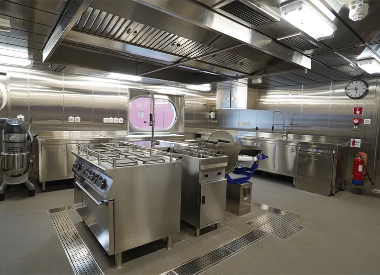 Accomar maritime interior project showcase for Inuksuk II vessel