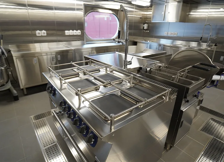 Accomar professional marine interior outfitting and high-quality cabin design for Inuksuk II
