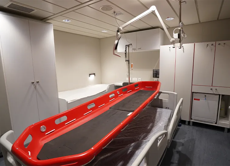 Modern ship interior solutions and premium maritime furniture for Inuksuk II by Accomar