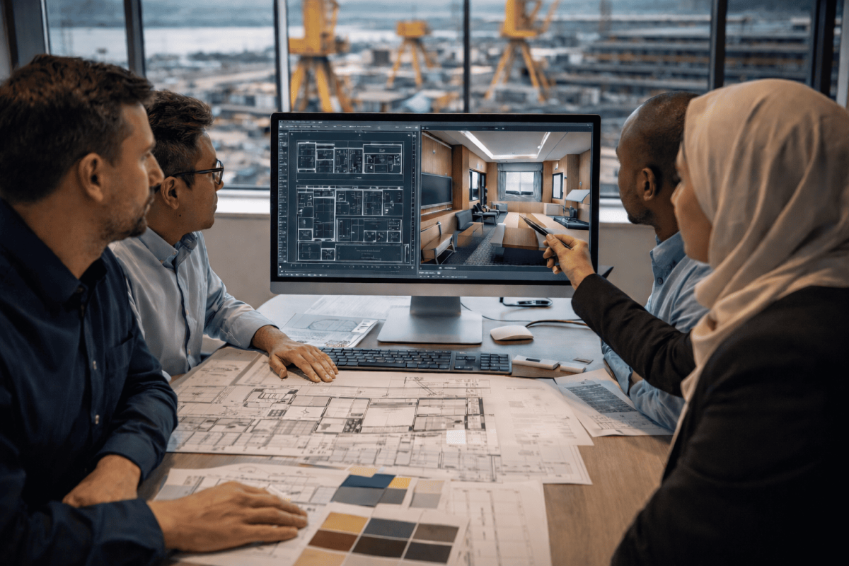 Seamless Project Coordination from Concept Design to Assembly