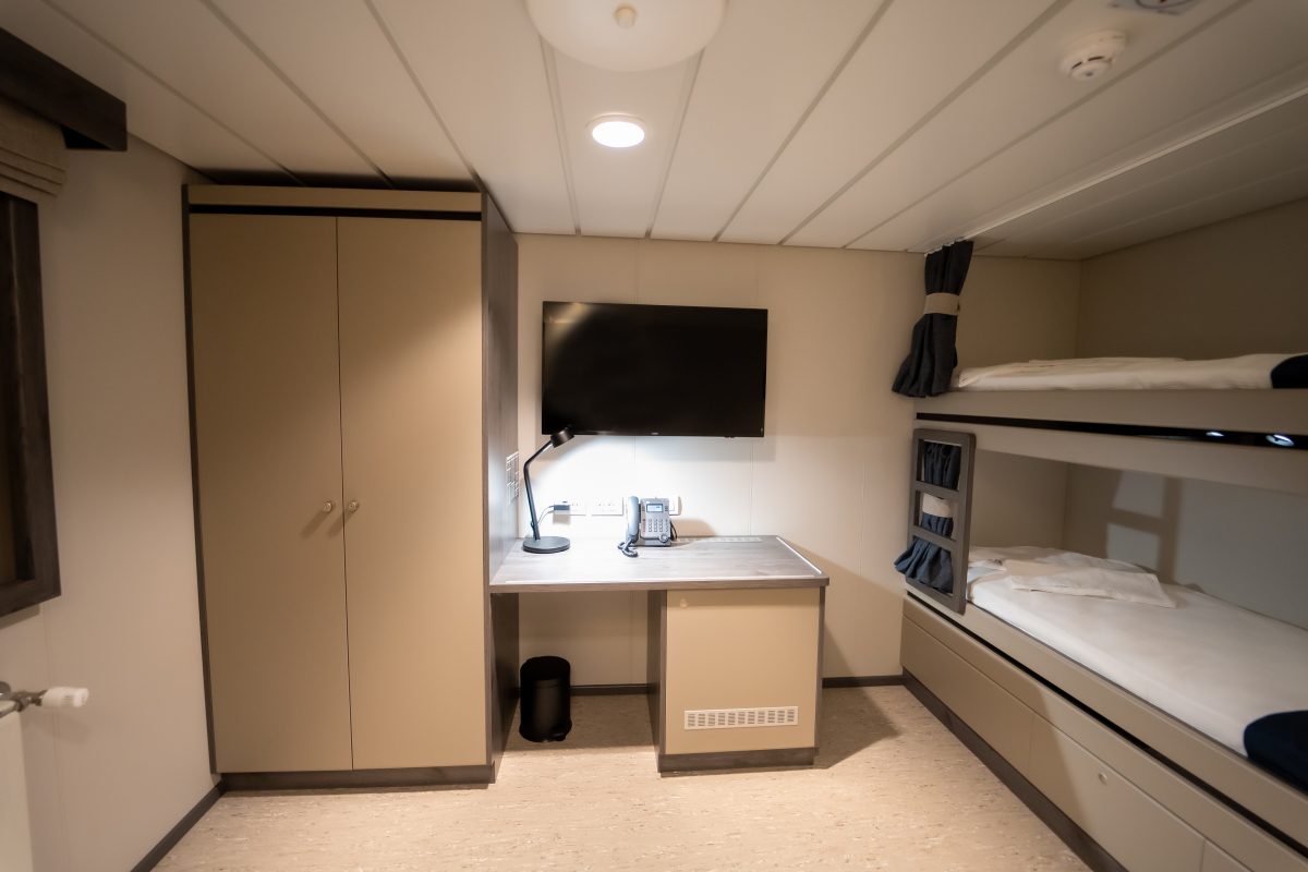 Accomar Bunk Bed Cabin with Work Desk