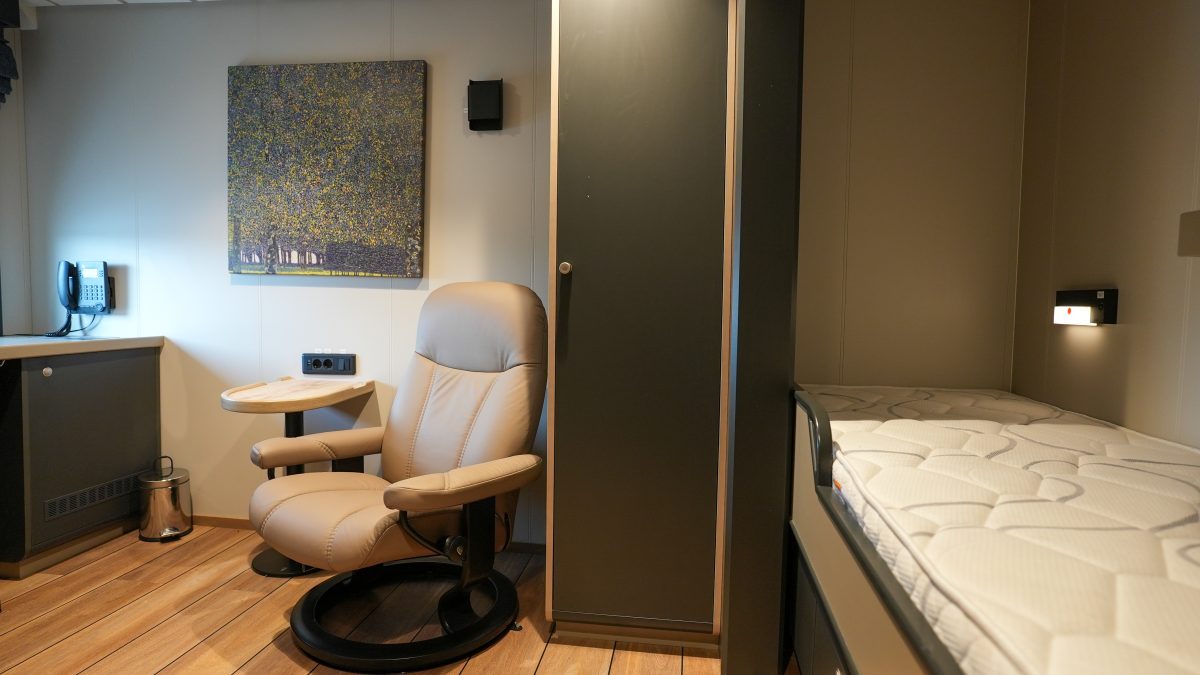 Accomar Cabin Recliner Bed Storage Interior