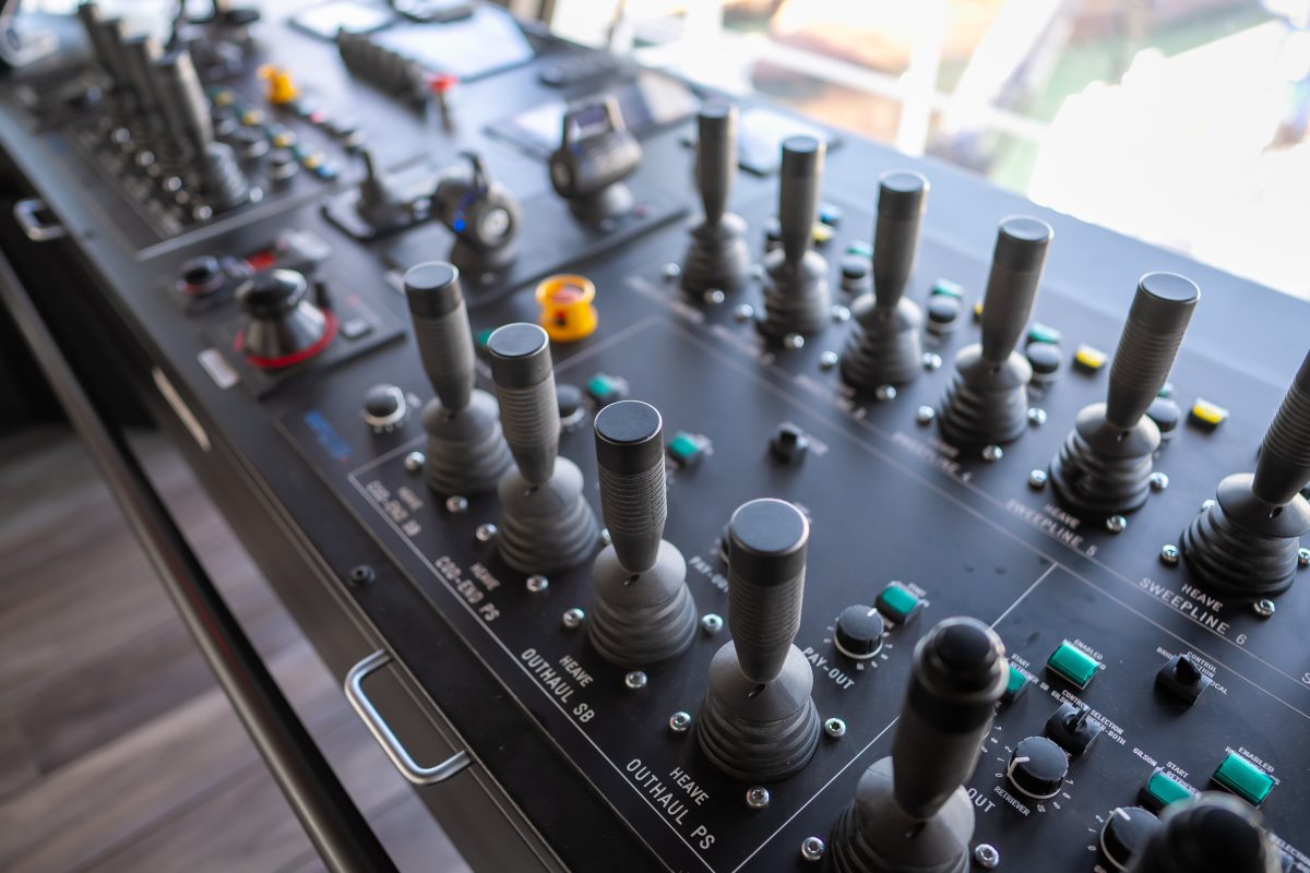 Accomar Marine Bridge Control Joystick Panel