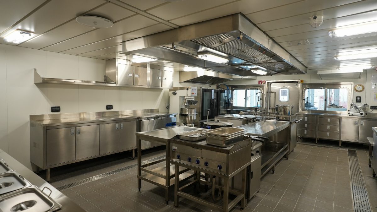Accomar Marine Commercial Galley Kitchen