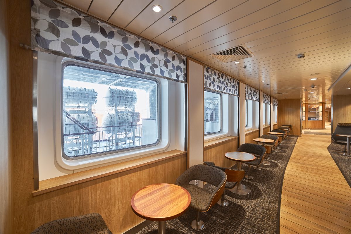 Accomar Marine Corridor Window Lounge Seating