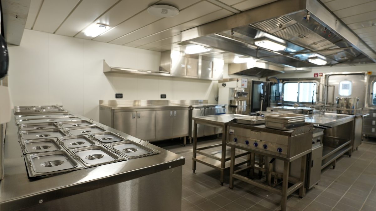 Accomar Marine Galley Food Preparation Area