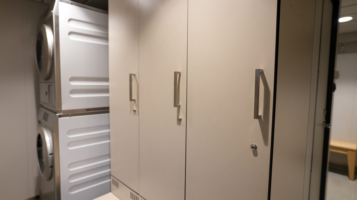 Accomar Marine Laundry Storage Cabinets