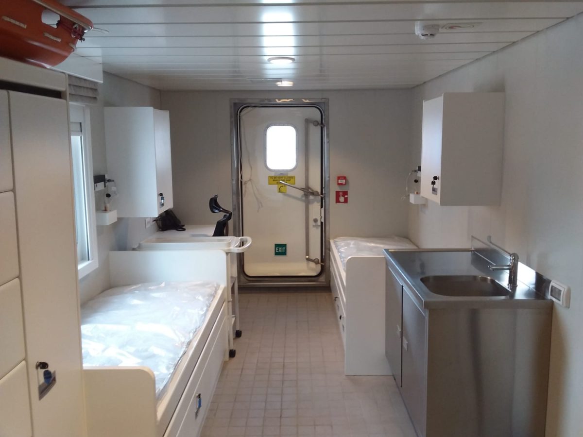 Accomar Marine Medical Cabin Interior
