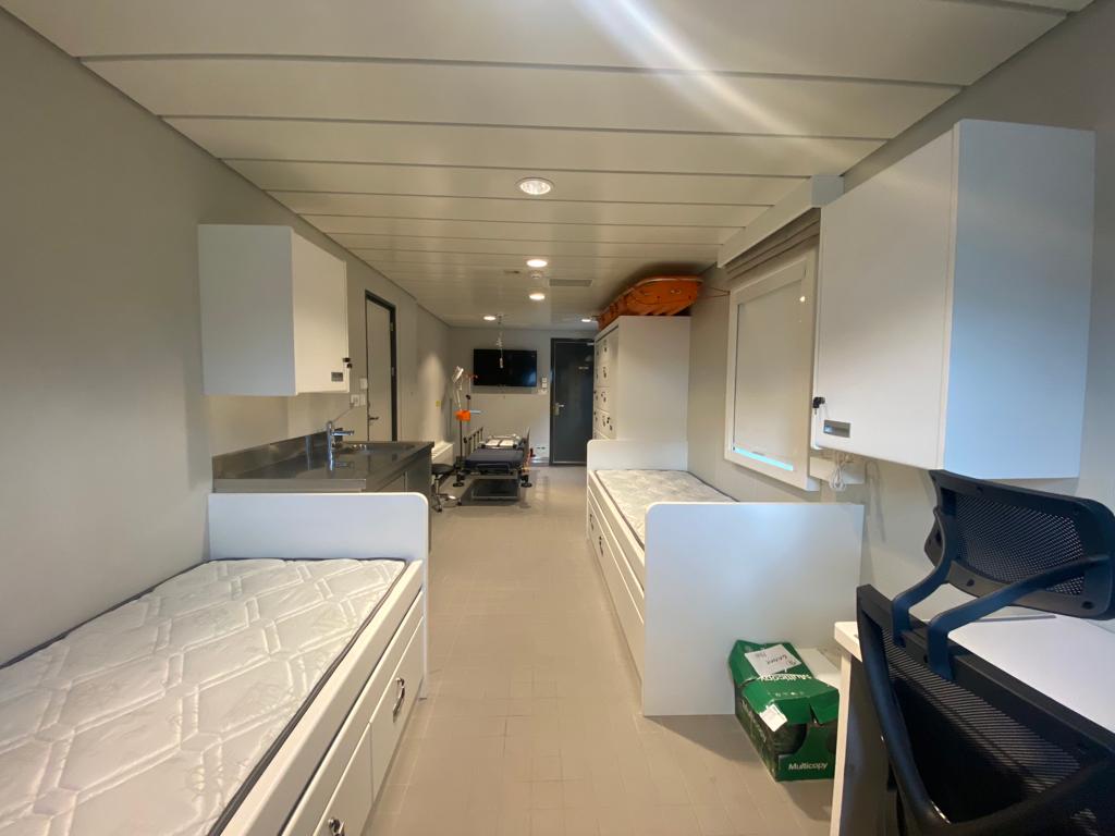 Accomar Marine Medical Care Room Interior