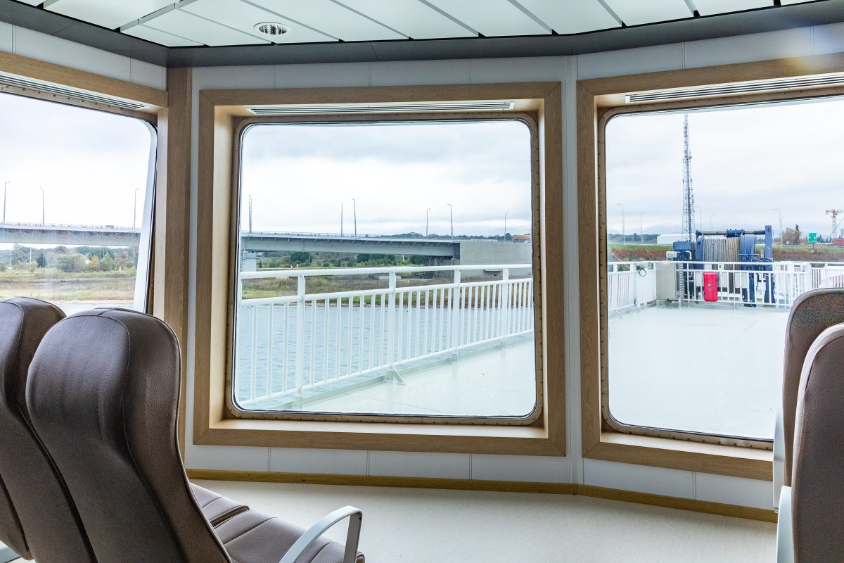 Accomar Marine Passenger Window View