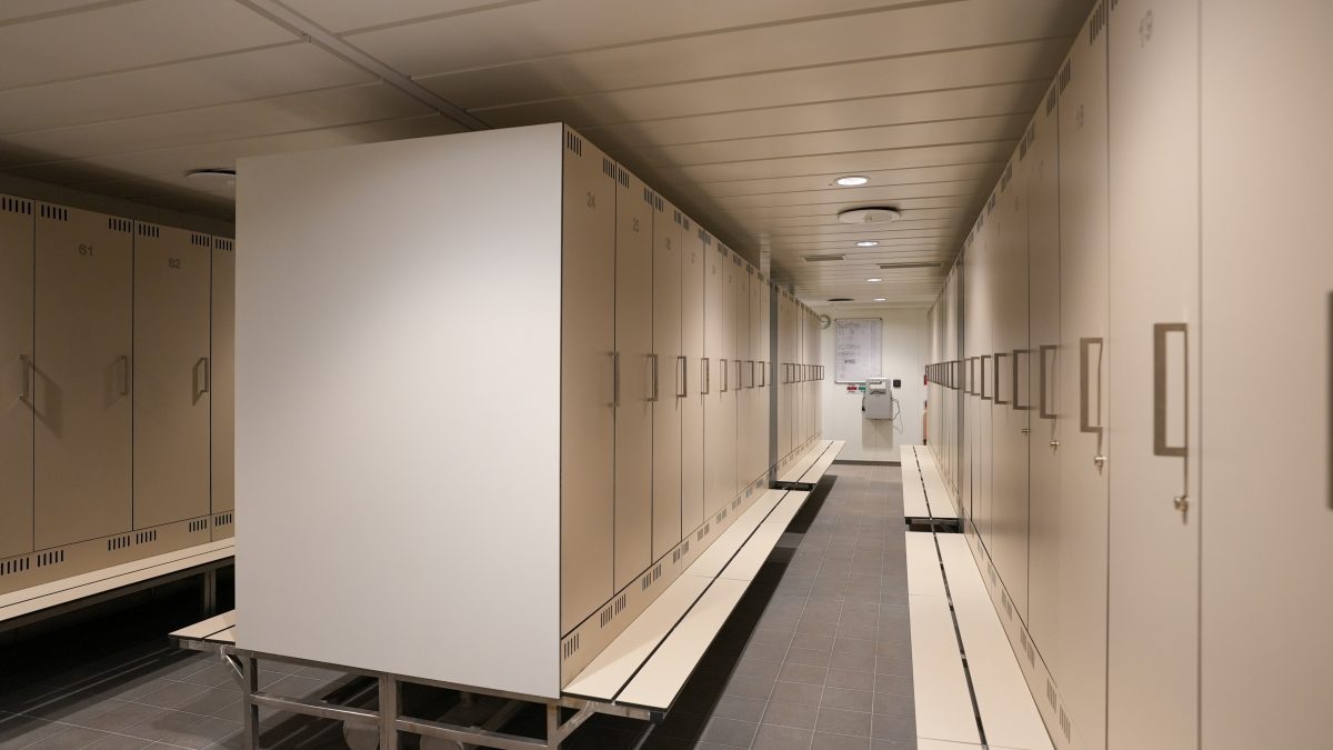 Accomar Marine Personnel Changing Area