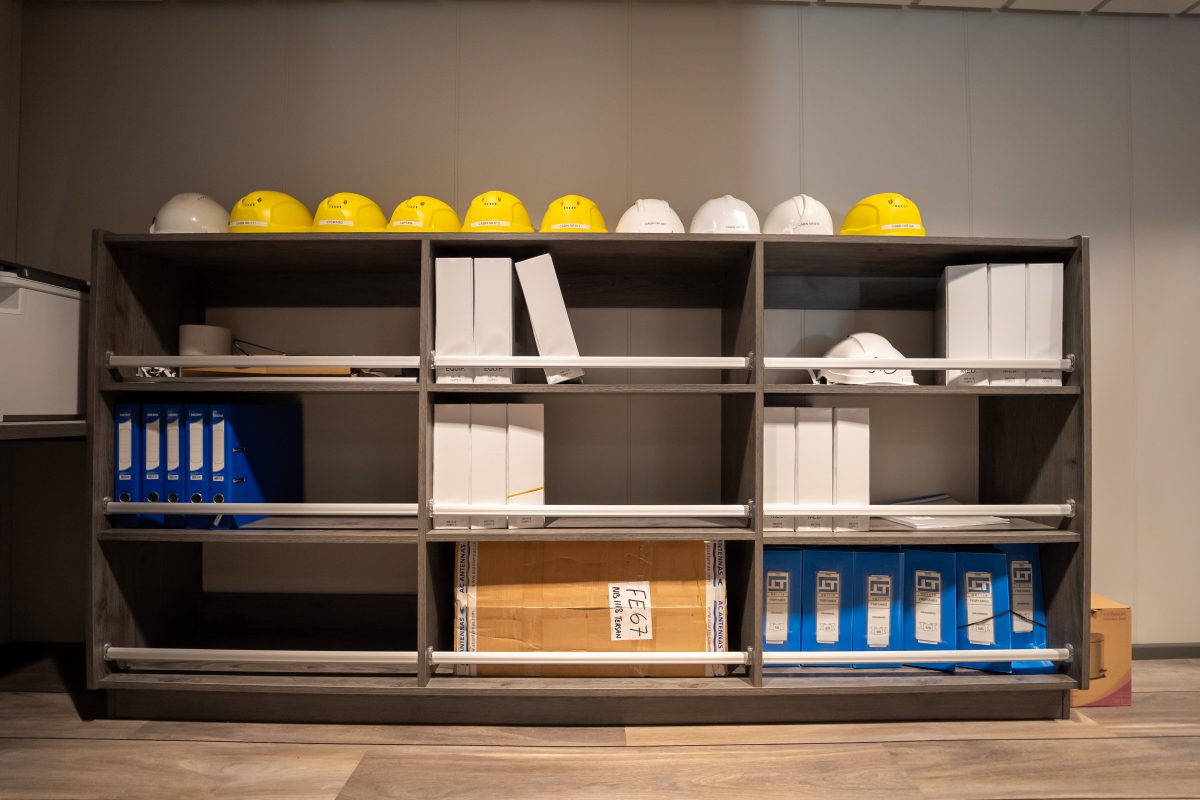 Accomar Marine Safety Equipment Storage Shelves