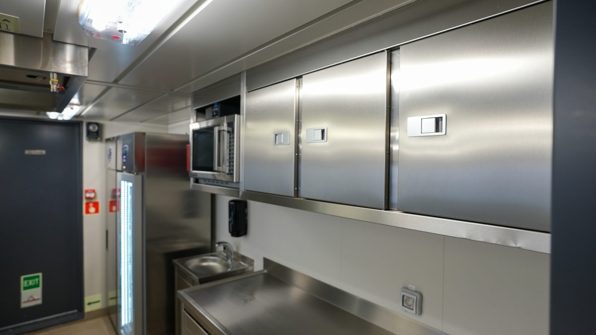 Accomar Marine Stainless Storage Area
