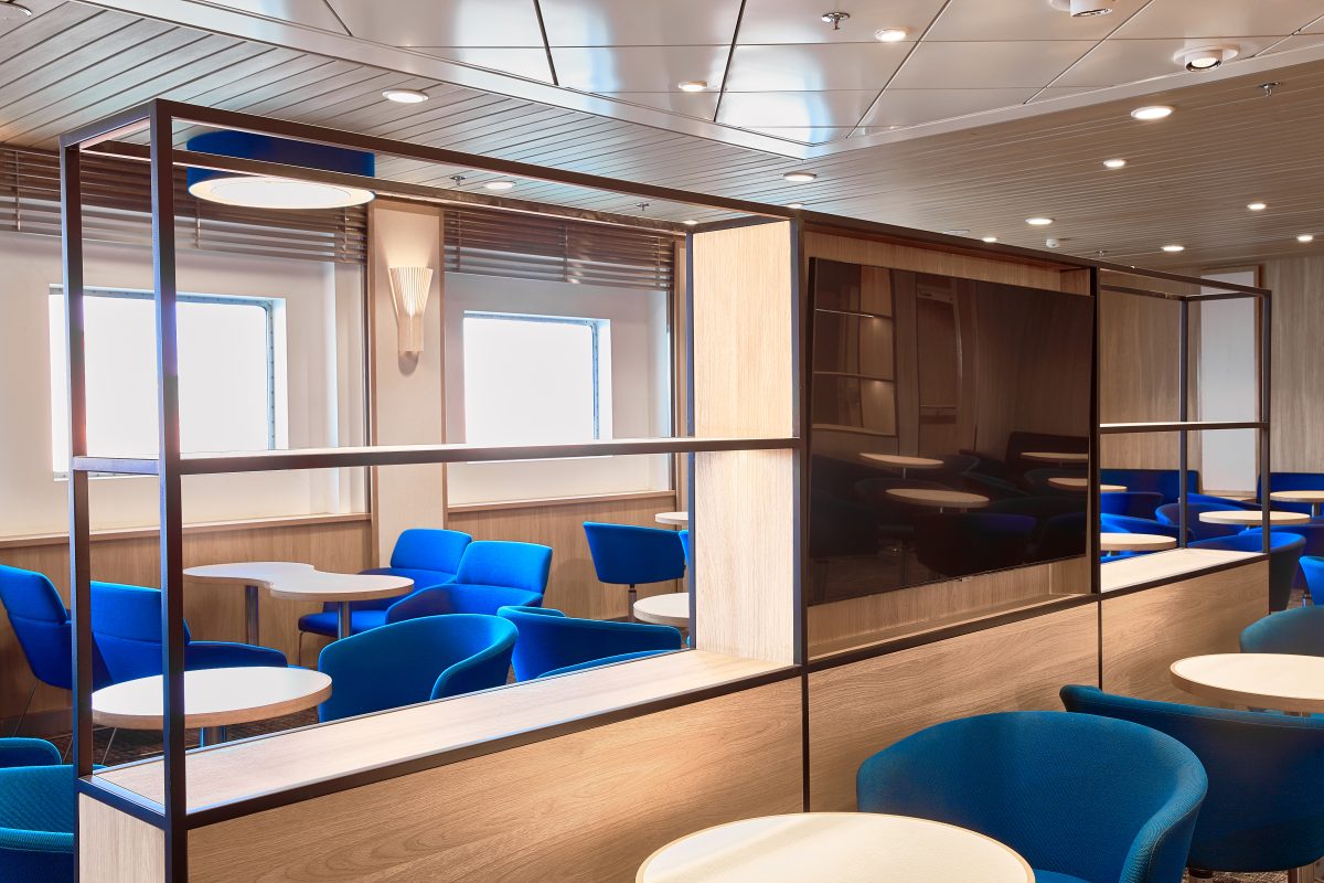 Accomar Marine Open Passenger Seating Dining Hall