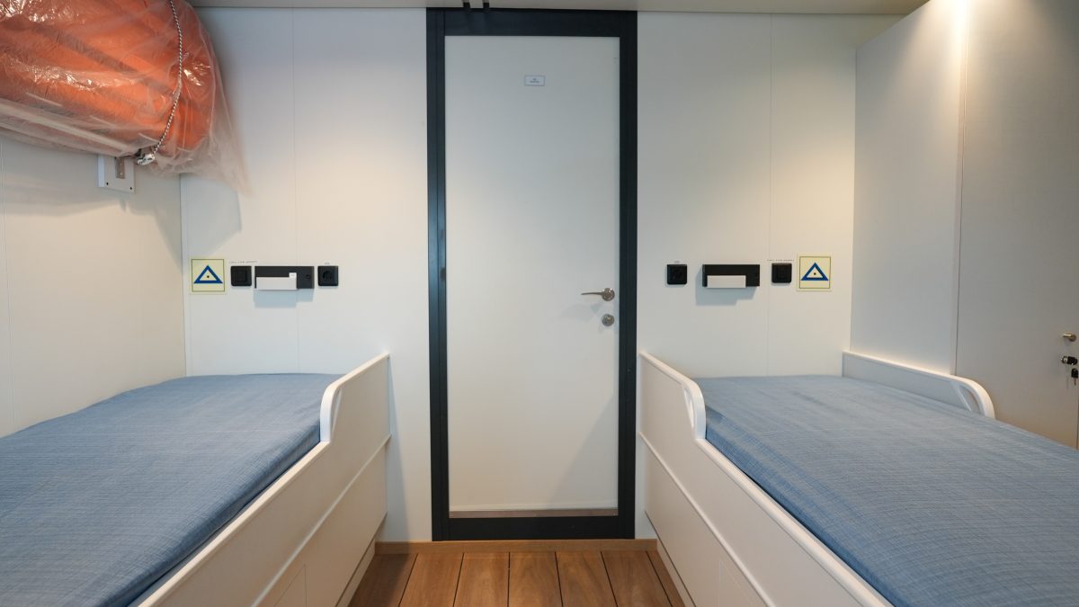 Accomar Marine Twin Medical Room Beds
