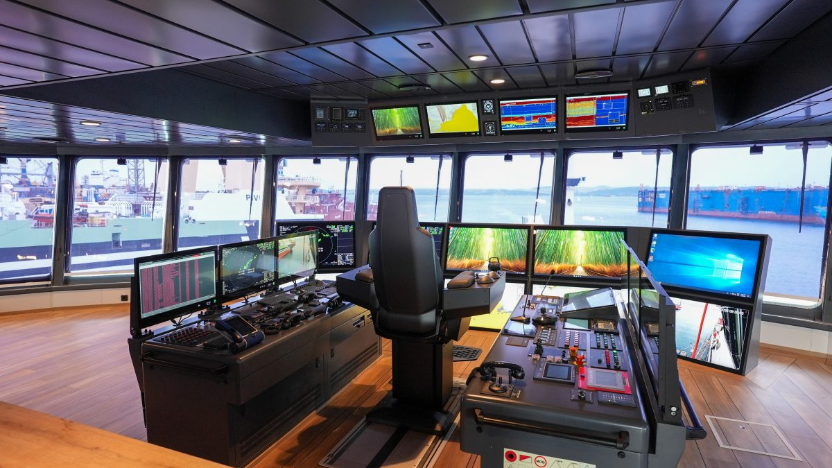 Accomar Marine Vessel Bridge Interior