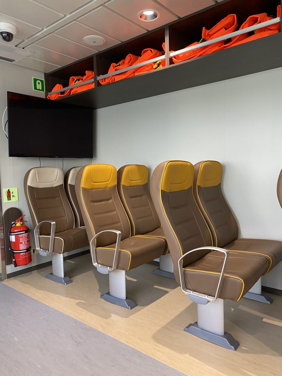 Accomar Marine Vessel Passenger Seats