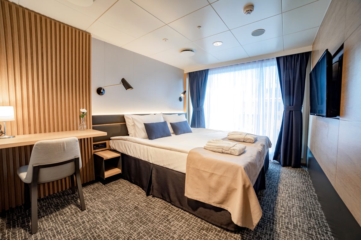 Accomar Modern Cruise Cabin Bedroom Interior