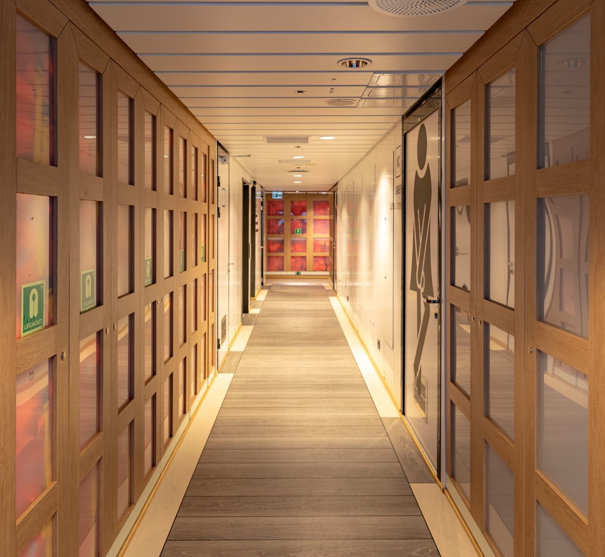 Accomar Modern Ship Corridor Interior