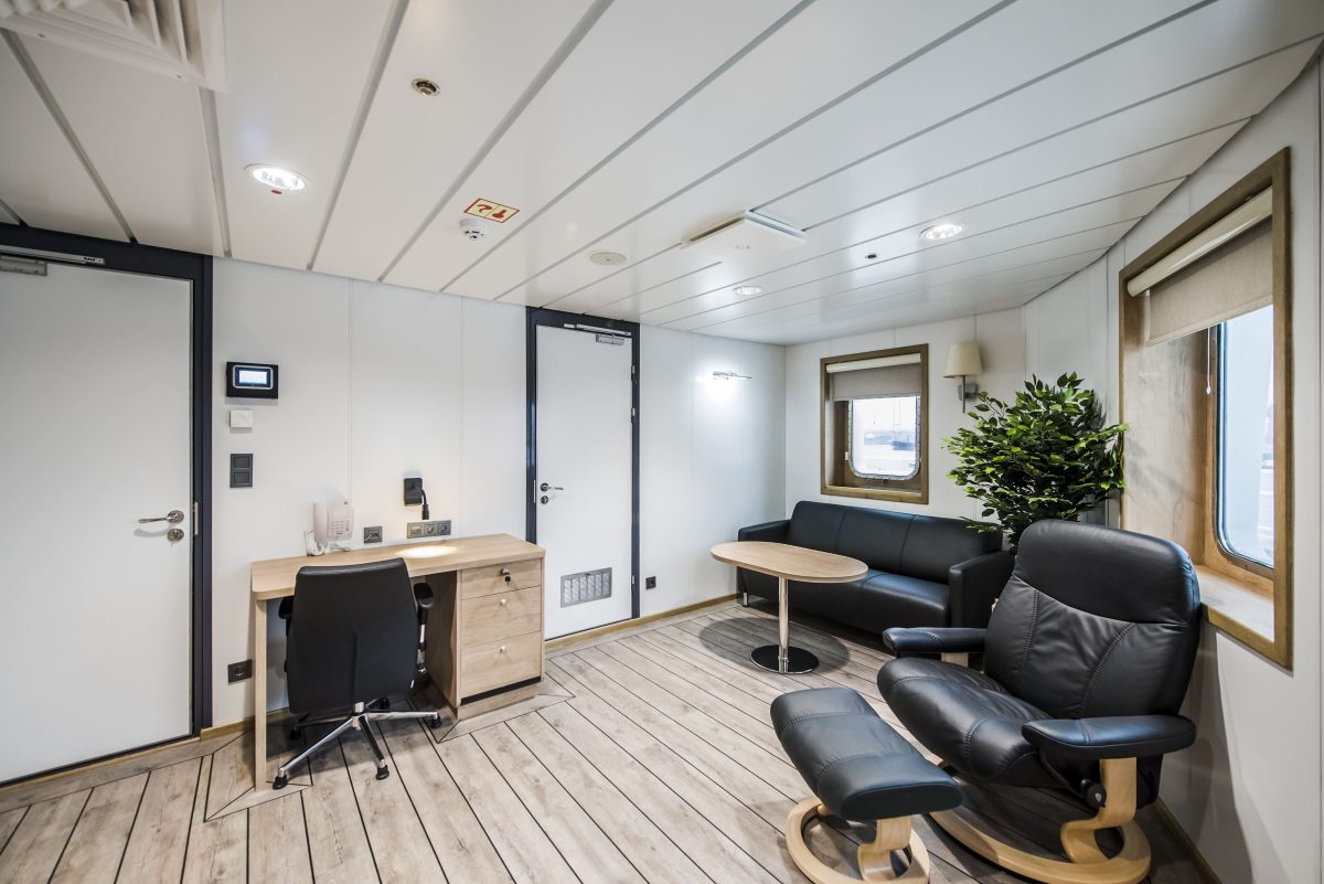 Accomar Modern Ship Office Lounge Interior