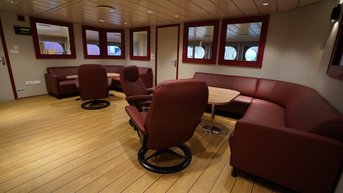 Accomar Modern Ship Seating Lounge Interior