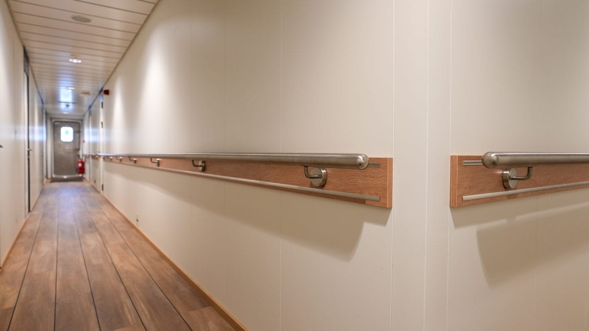 Accomar Modern Wooden Corridor Handrail