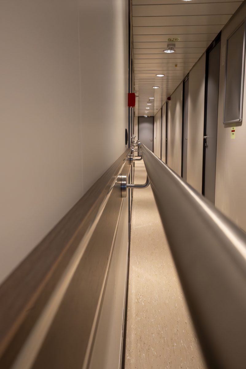 Accomar Ship Corridor Handrail Detail