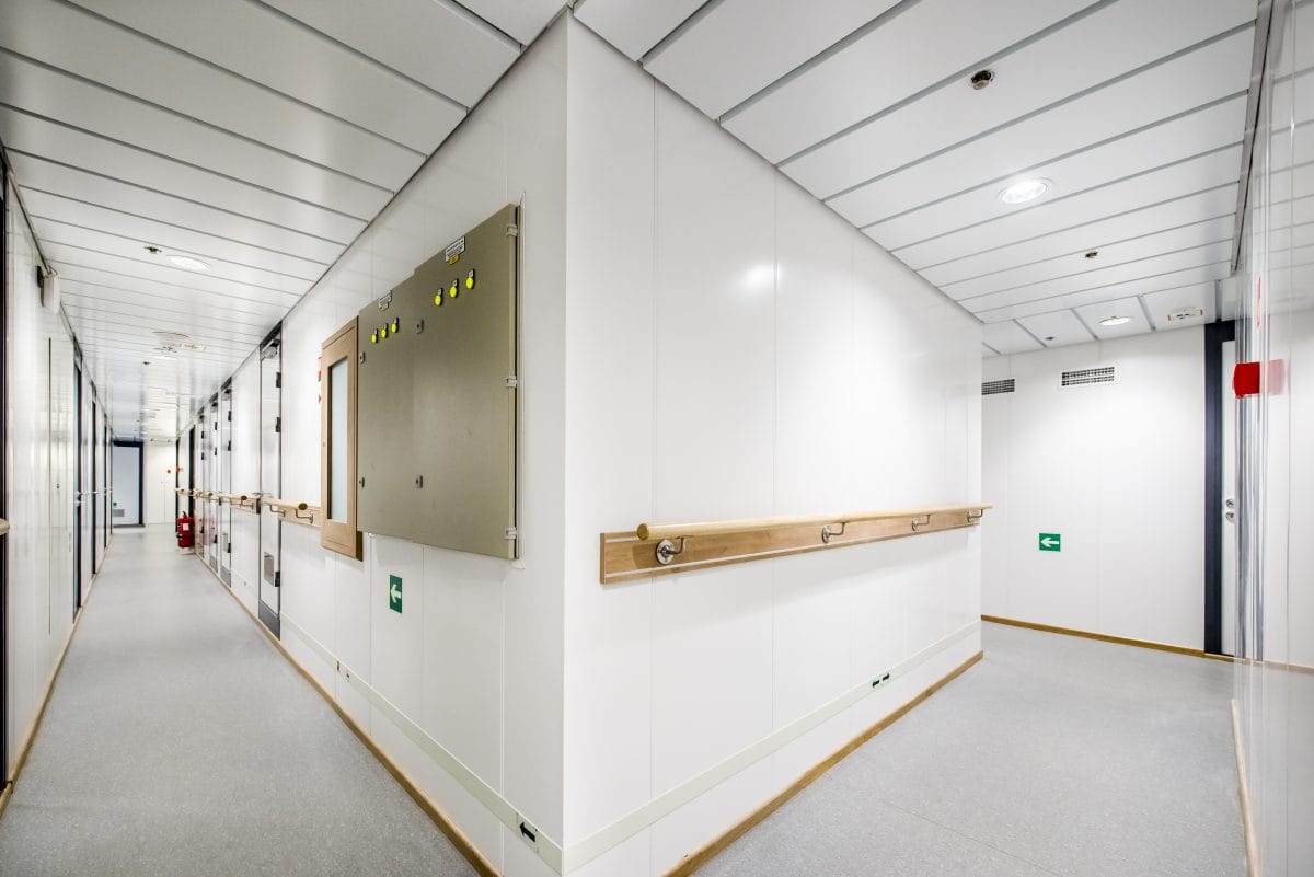 Accomar Ship Hallway Intersection Interior