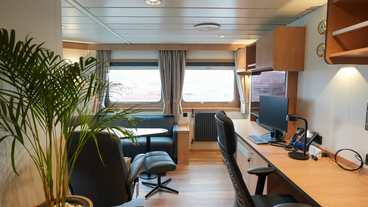 Accomar Ship Office Cabin Lounge Interior