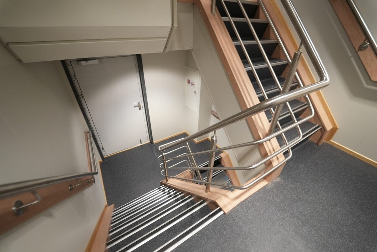 Accomar Ship Staircase Landing Area