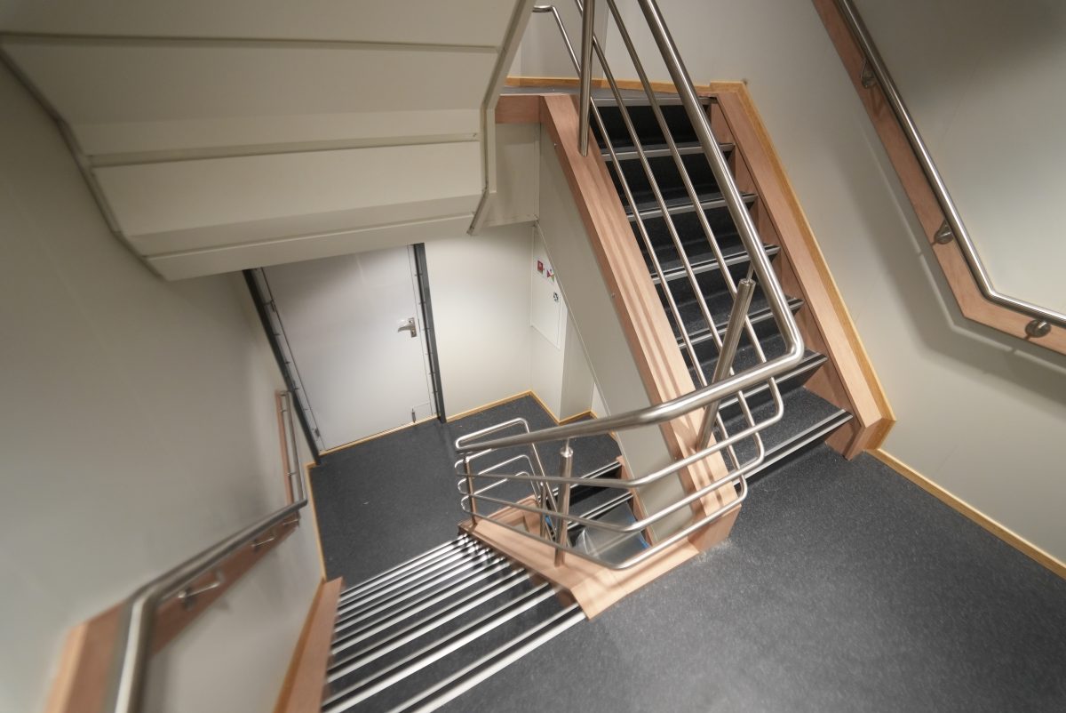 Accomar Ship Stairwell Interior Design