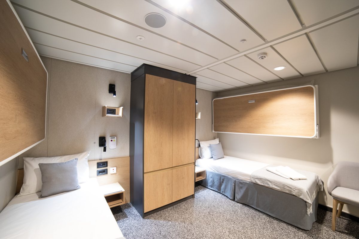 Accomar Twin Single Bed Ship Cabin