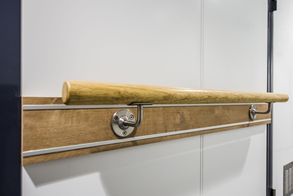 Accomar Wooden Ship Corridor Handrail